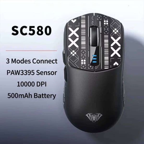 AULA SC Gaming Tri mode Rechargeable Ergonomic Bluetooth Mouse DPI E sports Wireless Mice Computer accessories