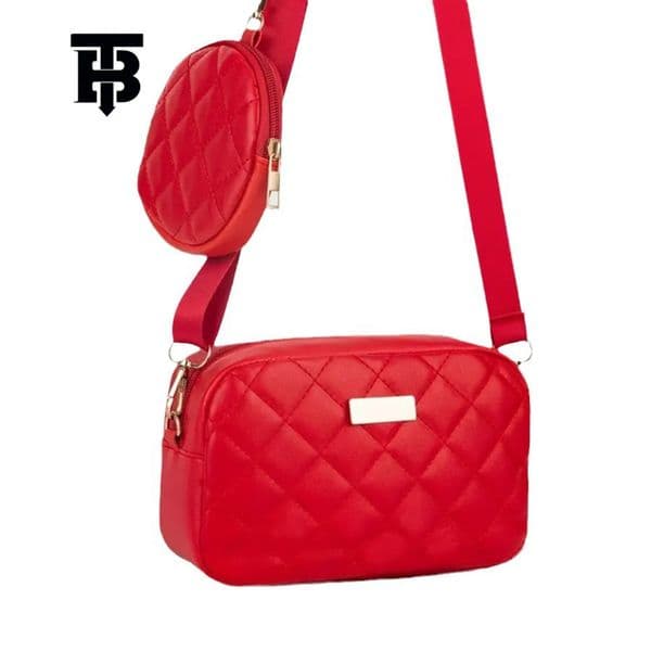 Designer 2025 Light Luxury Bag Niche Fashion Two-piece Set Simple Commuting Portable Women's Crossbody Bag