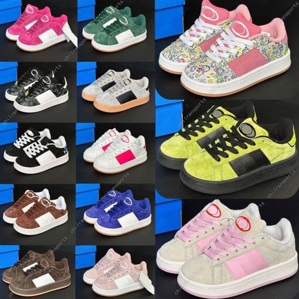 Kids shoes designer Toddler Sneakers Children Skateboarding shoes pink black blue color Infant Boys Girls Baby Trainer 6C-3Y w1RZ Y260310