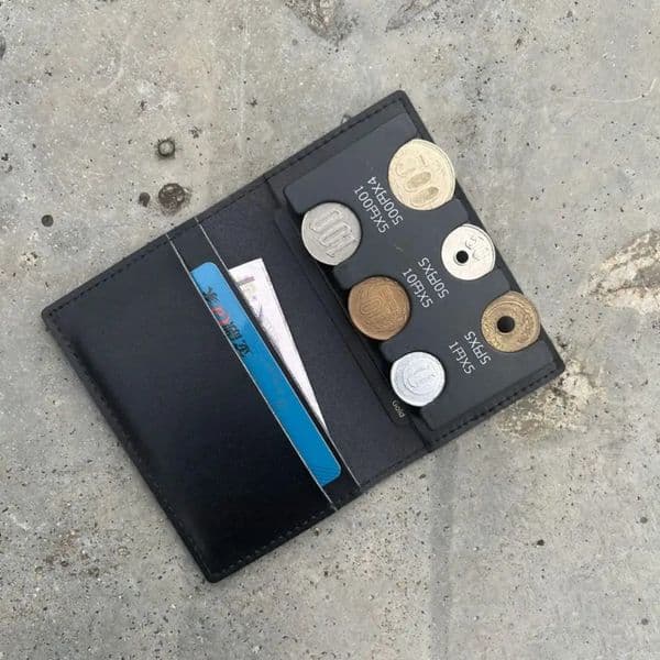 Plastic Purse Wallets Portable Multiposition Coin Collection Clip Money Bag Japanese Style Pocket 250903BJ