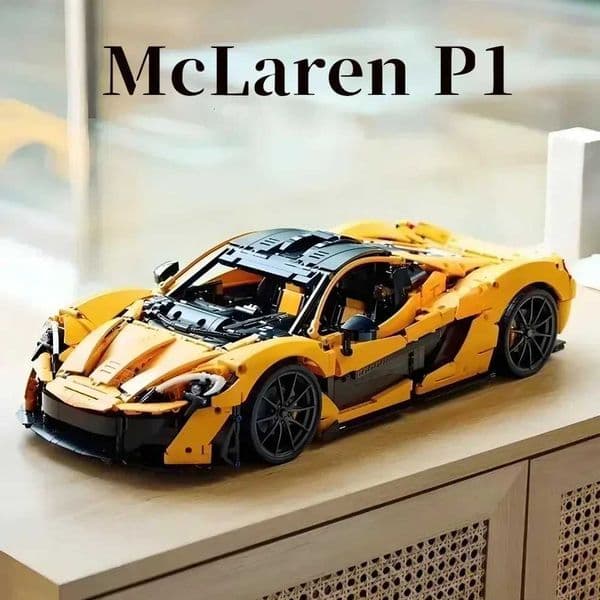 2026 New 3893Pcs Technical Building Blocks Compatible 42172 Mclaren P1 Moc Bricks Model Adults Sports Car Toys For Boy Christma Giftsxj25090