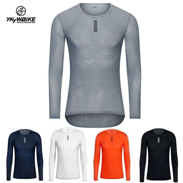 YKYWBIKE Cycling Jersey Full Sleeve Bike Shirt Unisex Underwear Race Bicycle Clothing Base Layer MTB Road Bike Sport Wear Z250903