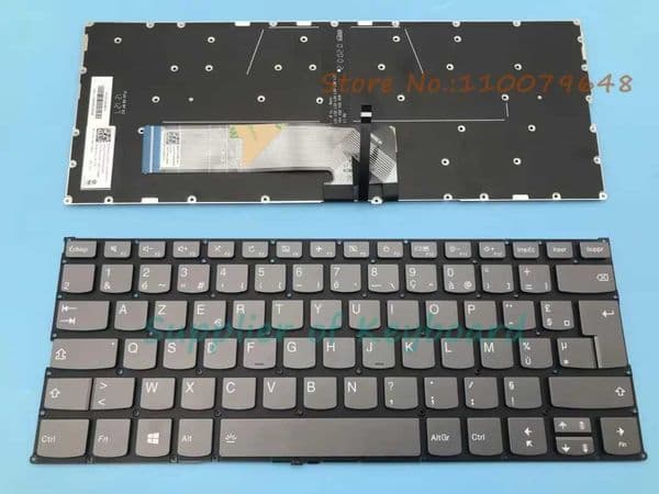 NEW Azerty FrenchUKItalianPortugueseCzech Keyboard For computer IdeaPad C34014 C34014API C34014IML C34014IWL X250904
