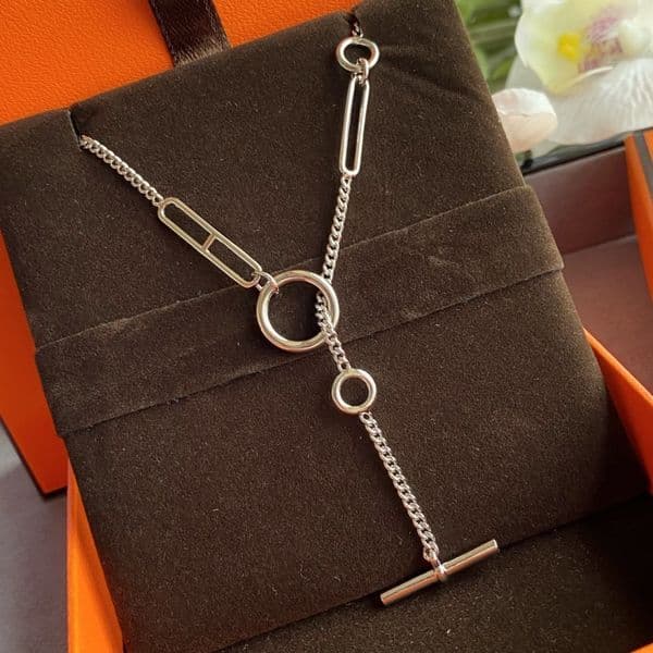 top Necklaces women's Designer necklaces for woman luxurious necklace Pendant jewelry classic pig nose drop-shaped gel H letter necklace High quality necklace H30