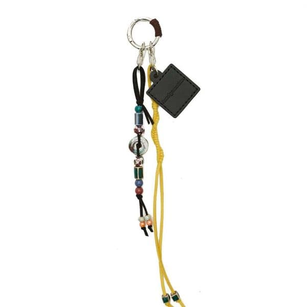 DHpet_wholesale 2025 Winter Keychain, Alloy Beaded Leather Strap, Fashion OL Accessory