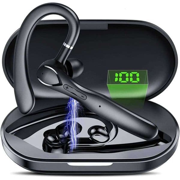 Newest Bluetooth 5.3 Handsfree Earphones Wireless Bussiness Headphone Noise Canceling Headset With Mic For Driver Charging BOX