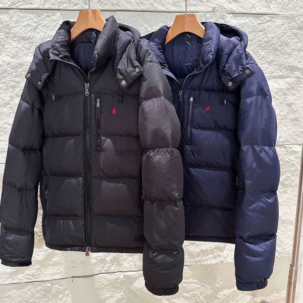 designer hoodie men down jacket Polos Embroidery cotton Thickened warm jacket fashion casual winter coats polo puffer jackets parkas S2XL FASHION Q250904