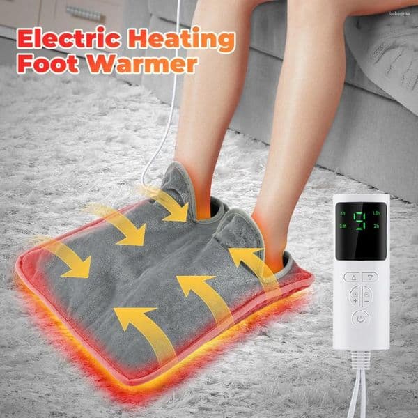 Carpets Electric Foot Heating Pad Washable Feet Warmer Heater Household Soft Plush Winter Warm Blanket Warming Mat Home Office