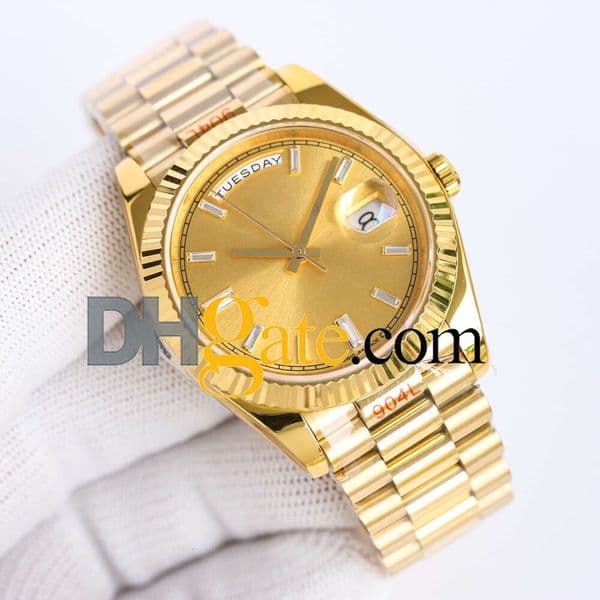 Men's Popular Watch Luminous 40Mm DAY AAAAA Mechanical Precision Women Design SUPERCLONE Automatic Dial DATE 228238 Steel Watch 3255 12Mm Ew 784 U846