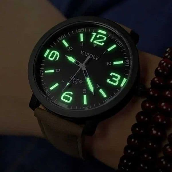 2025 New Large dial Watch Men and Wen Large Frame Waterproof Luminous College wind belt Student Watches Wristwatch men X250904