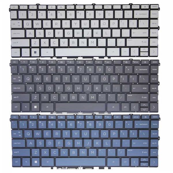 100New US For computer Pavilion x360 14DW 14DV 14DY TPNQ244 Q234 TPNI137 English Backlit Laptop Keyboard X250904