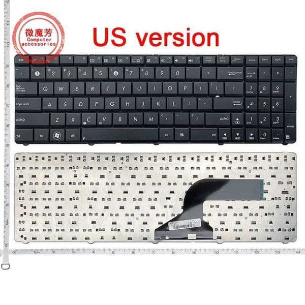 US new keyboard FOR ASUS R704 R704A R704VB R704VC R704VD N71 N71J N71 G51 G51J G60 G60J G60V UX50 UX50V U50A Laptop Keyboard X250904