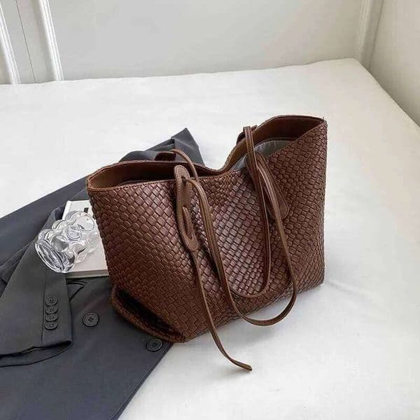 Large Capacity Handbags For Women 2023 Winter PU Leather Fashion Trend Shoulder Side Bag Vintage Shopper Shopping Office