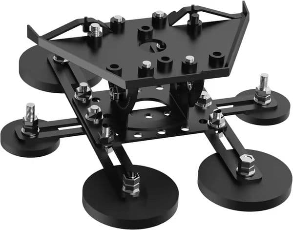 211lbs Magnetic Roof Mount for Starlink Mini (V4) | Angle - Adjustable | 6 Magnets | RV, Car, Yacht Starlink Installation Kit