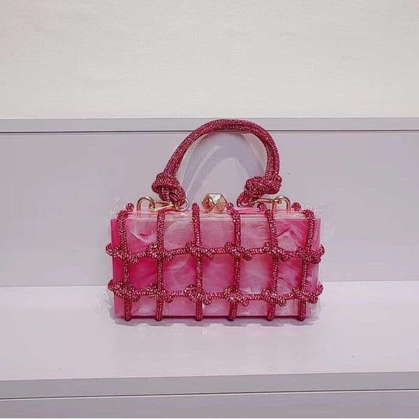 Women's Fashion Hand-Woven Dinner For Women Carrying Crossbody Bag