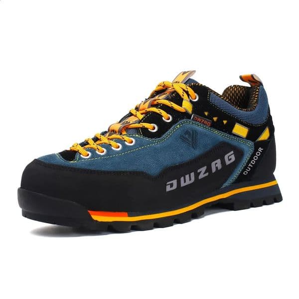 Fashion Waterproof Hiking Shoes Mens Climbing Anticollision Outdoor Casual Laceup Sneakers 250904BJ