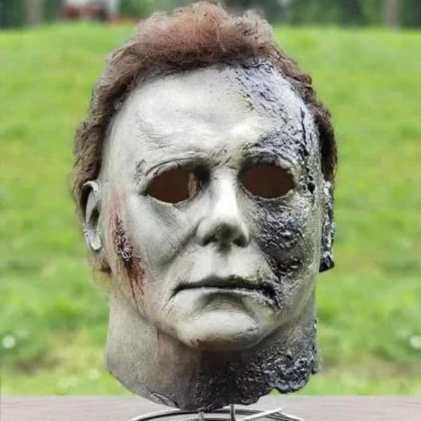 2022 Halloween Ends Michael Myers Horror Mask Cosplay Bloody Creepy Demon Killer Latex Helmet Party Carnival Costume PropsXJ250905