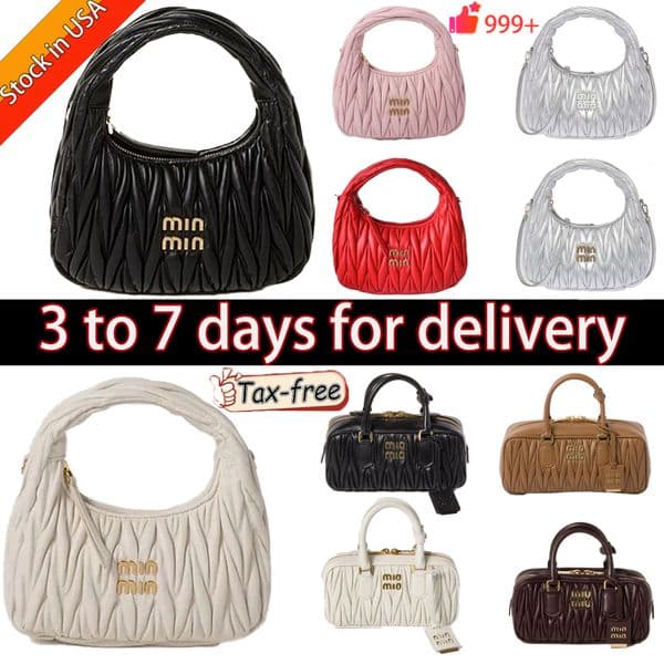 Designer Bag Tote Bag Handbag High-Quality Nappa Leather Women's Shoulder Bag Luxury Bag Hobo Bag Wallet Detachable Strap Mini Bag Purse
