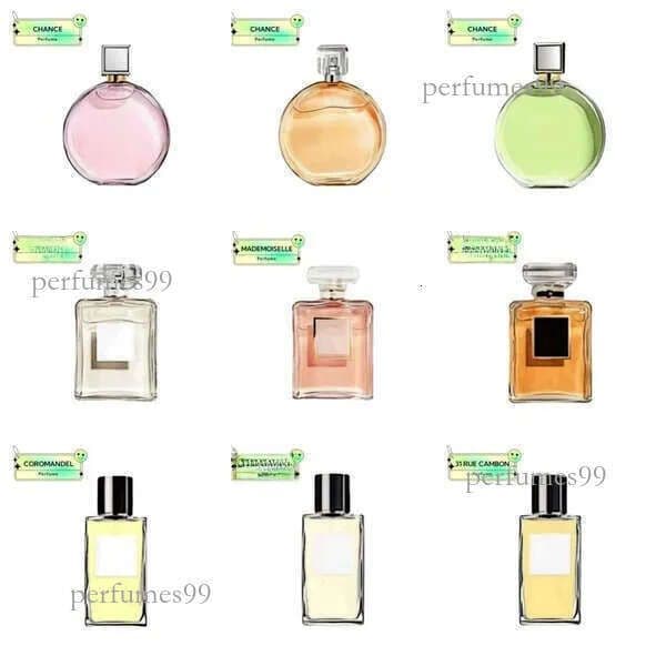 perfume cologne 2025 20 types top-level of Designer Brand Women Perfume Eau Tender 100ml Chance Lady Spray Good Smell Long Time Oriental ral Fragrance Fast Ship