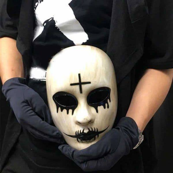 Party Anonymous Masks Halloween Movie Theme Face Masks For Adult Cosplay Film Costume Props Mask Horror Mask Gift For KidsXJ250905