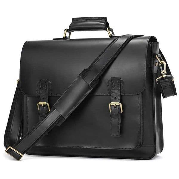 Genuine Leather Men Handbag Briefcase Anti theft Leather Business Laptop Bag 14 Inch Briefcases For Man Male Shoulder Bag Z250906