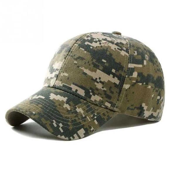 Mens Camouflage Baseball Cap For Men Fashion Summer Sunscreen Hat Women Polyester Hunting Camping Hiking Fishing Caps Gorras L250906