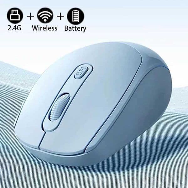 Dual Mode Wireless Mouse Compatible 24G Wireless Mouse Computer Mice for Windows 7810 Mac iOS Android Laptop Tablet Z250906