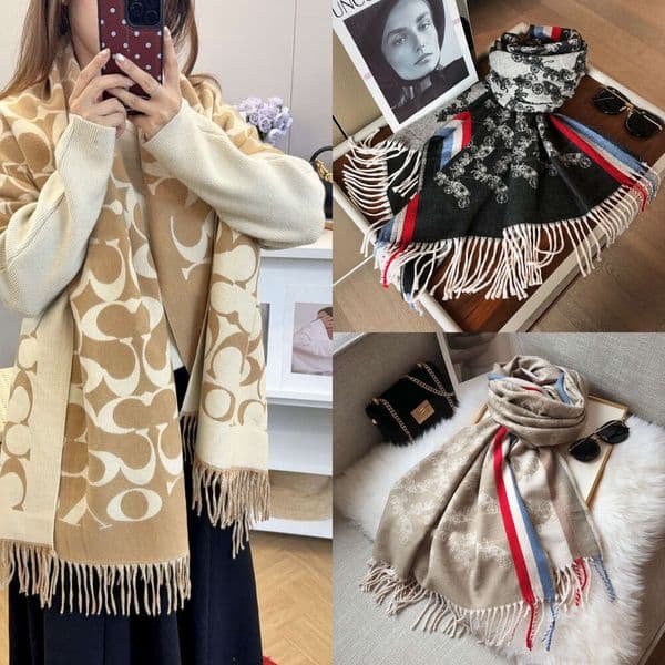 Designer Classic Scarf Cashmere Scarves For Winter Warm Womens and mens Long Wraps designers Women Man silk scarf