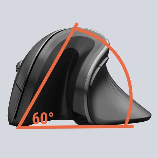 1 Ergonomic Vertical Mouse Silent Rechargeable 24GHz Wireless Mouse USB Optical Gaming Wired Mice for Laptop PC Computer Z250906