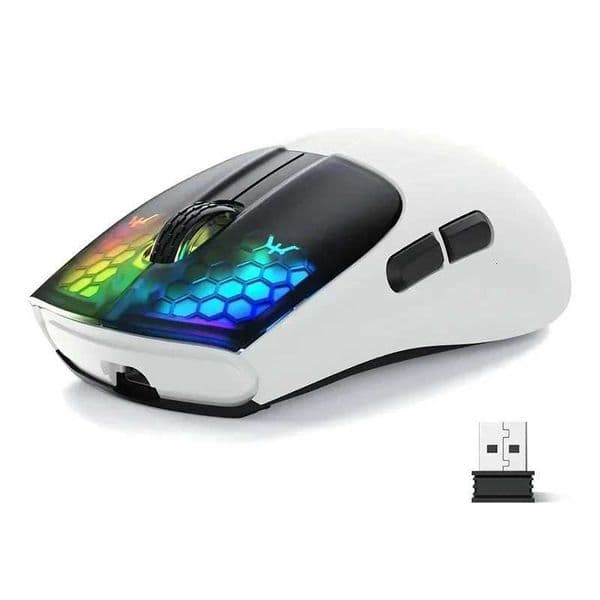 Attack Shark X5 Wireless Gaming Mouse Trimode 49g PixArt Optical Sensor for PCMACWindows Z250906
