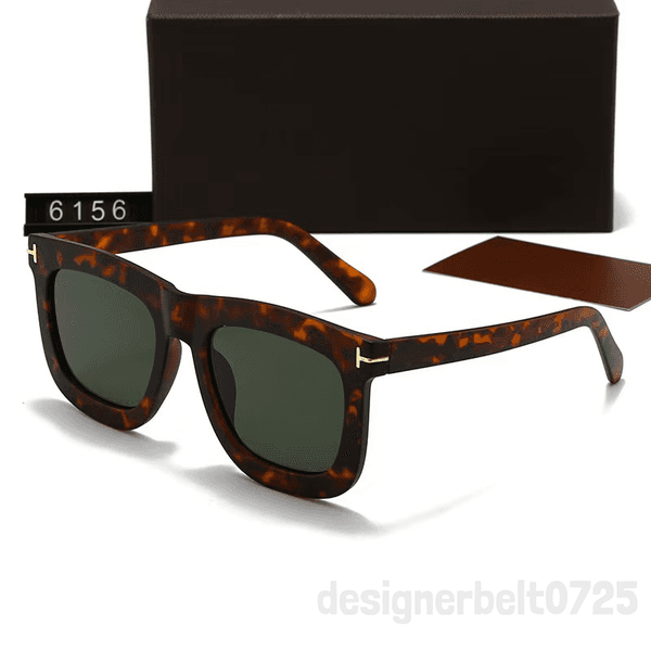 Frame sunglasses designer sunglasses glasses Men Outdoor Black Sunglasses Glasses Retro and Women Large with box TTTOOOMMMFFFOOODDDD