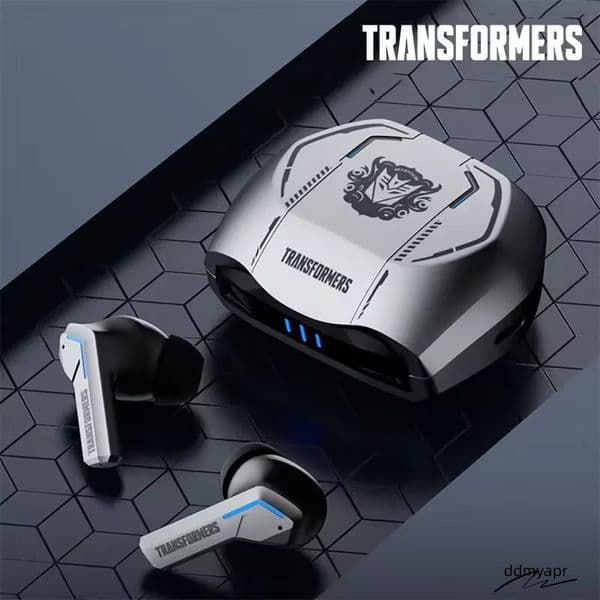 TRANSFORMERS In Ear Earphone Wireless Bluetooth 5.3 Mini Headphones Hifi Stereo Outdoor Sport Music Headset Long Standby Tf-T06 Ddmyfeb Ddmyfeb