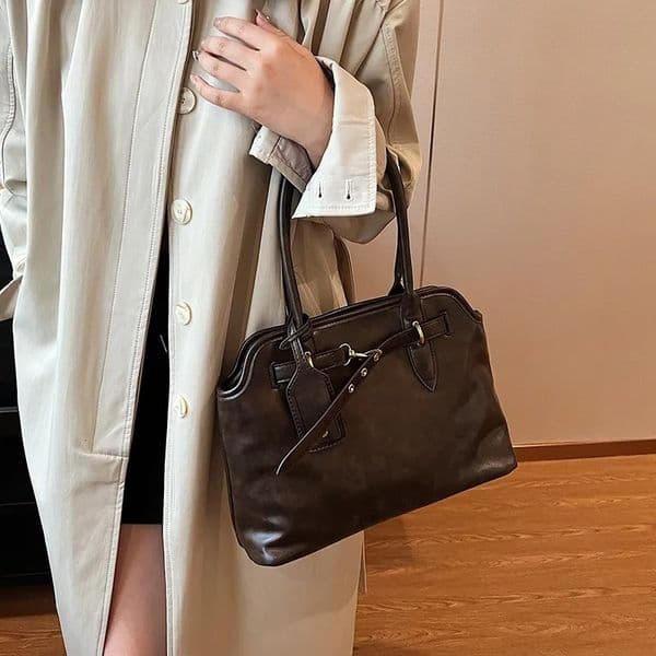 Designer Shoulder Purse Tote Classic Women's Tramp Bag High Quality Leather Crossbody Black Large Capacity Shopping Handbag 10A