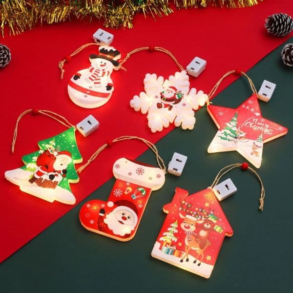 Christmas Decorative Lights LED Colorful Lights Christmas Tree Decorations, Creative Gifts, Christmas Atmosphere Decoration Z 9.4-8