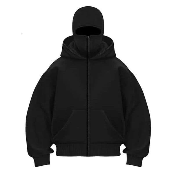 Mens hoodie longsleeved pullover doublecap sweatshirt casual patchwork sweatshirt zipper pocket mens Europeansized topXJ250908