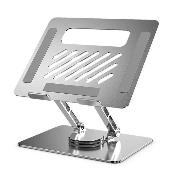 360 Swivel Adjustable Laptop Stand for Desk Foldable Portable Computer Stand for All Laptops up to 156 inchesXJ250909