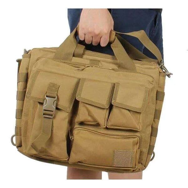 Tactical Molle Nylon Messenger Shoulder Laptop Handbags Briefcase Outdoor Multifunction Climbing Bag New Backpack