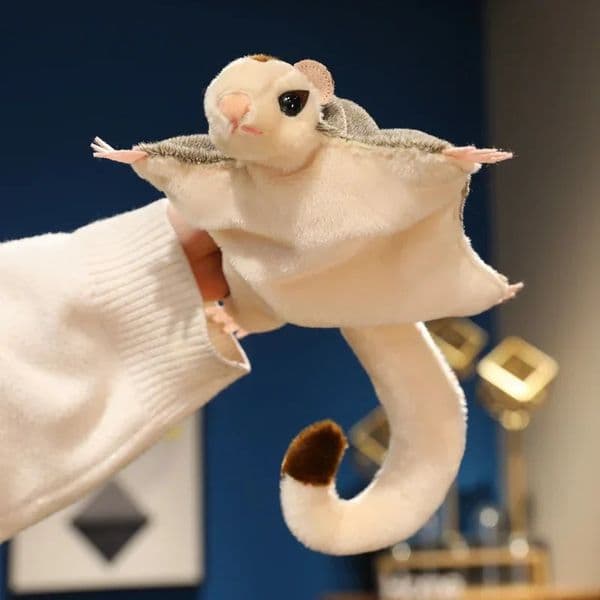 3319CM Sugar Glider Plush Toy Soft Flying Squirrel Toys Stuffed Animals Toy Cute Hand Center Pets Funny Gift 250909BJ