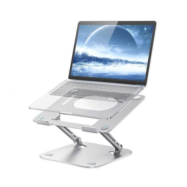 ST01 Portable 1116inch Adjustable Laptop Stand Computer Stand Sturdy Aluminum for Desk Foldable Laptop Holder Notebook TabletXJ250909