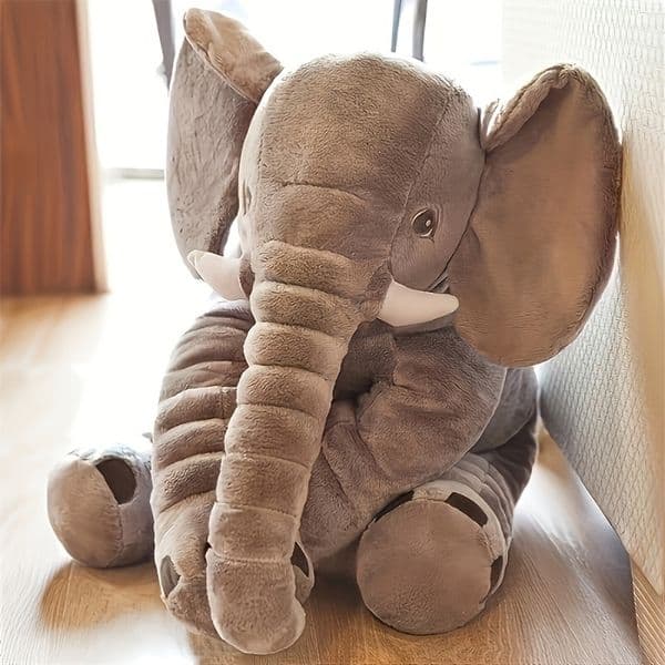 40cm Soft Elephant Plush Toys Cute Elephant Baby Sleeping Pillow Stuffed Animals Gifts For Kids Birthday Room Decoration250908wwBJ