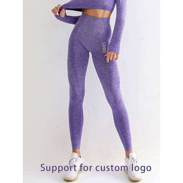 Seamless Fiess Female Leggings Sports Running Comfortable Formfitting Yoga Pants Custom
