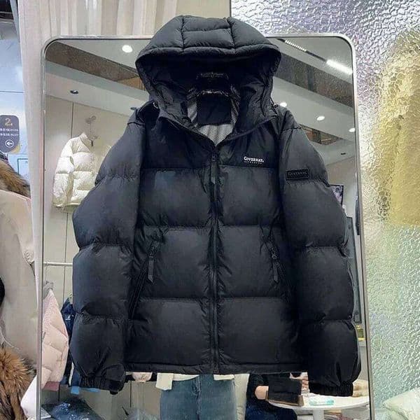 Winter Waterproof Zipper Casual Quilted Coat Female Solid Hooded Jacket Women White Duck Down Warm Parker Outwears