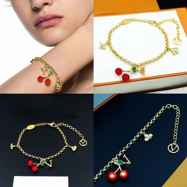 Bracelet Designer Brand Luxury Women Bangle Classic Necklace Pendant Bracelet Set Wedding Party Chain Jewelry Gift with Box