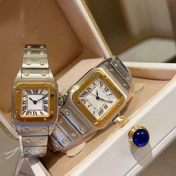Fashion Brand Wrist Watches Woman Girl Ladies 29mm 26mm Square AAA Steel Band Japanese Quartz Luxury Clock CT115