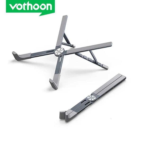 Vothoon Portable Laptop Stand for MacBook Pro Air Aluminum Foldable Notebook Laptop Base Macbook Holder Adjustable Tablet StandXJ250909