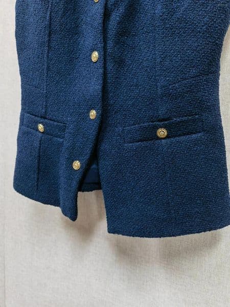 Women's Jackets French Ladies Single-Breasted Vest Coat Waist Cinching Sleeveless Outwear Jacket Tank Top
