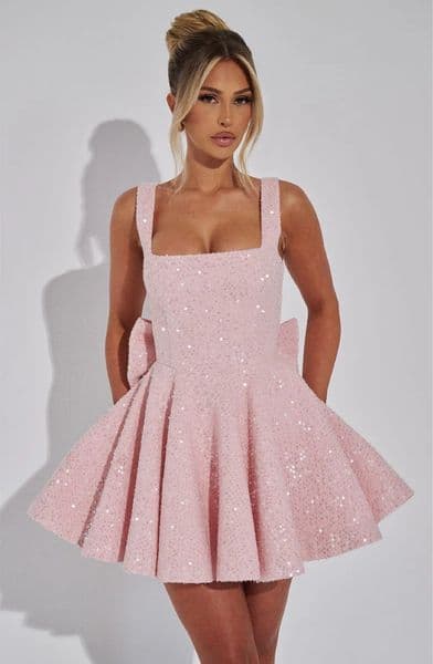 A Large Bow Party Dress With A European And American Style ddmywonder ddmywonder