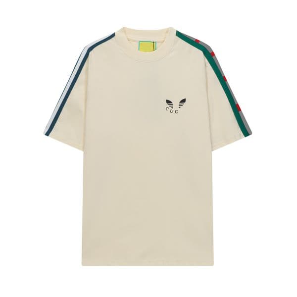 Men's designer women's T-shirts Clover webbing and ironing letters for men's luxury casual cotton summer short-sleeved street clothing