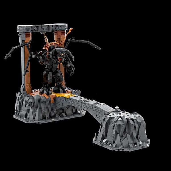 1849PCS Lordes of the Rings Balrogse vs Gandalfse Scene Detailed Moc diy Building Blocks Birthday Toys Gift for LOTRse Fans Z250910