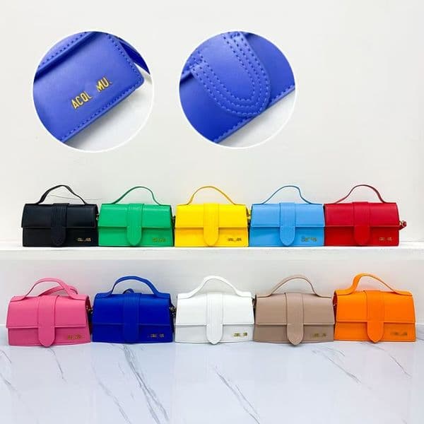 designer bag Shoulder Bag Le Bambino chiquito bag Bisou Perle mini bag Vintage Women Handbag Messenger Bag Underarm Frosted Suede Leather Luxury Purse Underarm Bag1